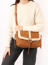 Cross Body Tas Othilia Leder Vanessa bruno Bruin othilia 30V40813-vue-porte