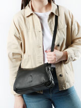 Cross Body Tas Balade Leder Etrier Zwart balade EBAL13-vue-porte