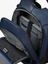 Business Rugzak 2 Compartimenten Met 15" Laptopvak Samsonite Blauw ecodiver 140871-vue-porte