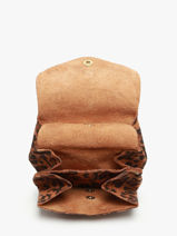Portemonnee Leder Paul marius Bruin leopard GUSTALEO-vue-porte