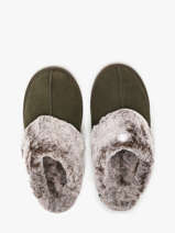 Pantoffels Isotoner Groen women 97282