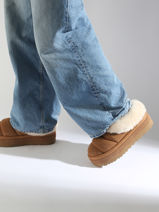 Pantoffels Tazzlita Uit Leder Ugg Beige women 1146390-vue-porte