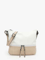 Cross Body Tas Gracieuse Hexagona Wit gracieuse 315314