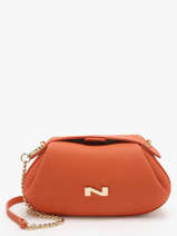 Cross Body Tas Nymphea Leder Nathan baume Oranje nymphea 2