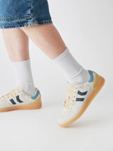 Sneakers Goal Uit Leder Coolway Wit men 8603602-vue-porte