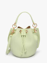 Handtas Grained Miniprix Groen grained KL62050