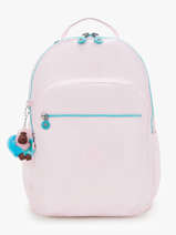 Rugzak 2 Compartimenten Met 15" Laptopvak Kipling Roze back to school KI7135