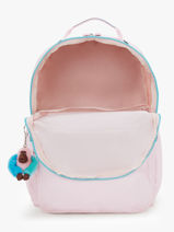 Rugzak 2 Compartimenten Met 15" Laptopvak Kipling Roze back to school KI7135-vue-porte