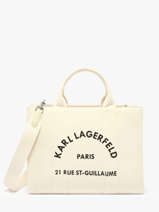 Handtas Rsg Katoen Karl lagerfeld Beige rsg A1W50010