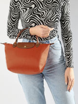Longchamp Le pliage original Oranje-vue-porte