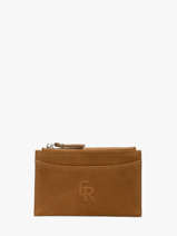 Kaarthouder Leder Etrier Bruin cavalier nubuck ECAN094M