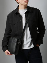 Cross Body Tas Arthur & aston Zwart gael 6-vue-porte