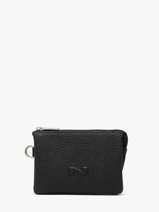 Portemonnee 2 Compartimenten Original N Leder Nathan baume Zwart original n 302N