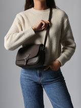 Cross Body Tas Grained Miniprix Bruin grained F3601-vue-porte