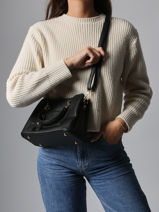 Cross Body Tas Grained Miniprix Wit grained H6931-vue-porte