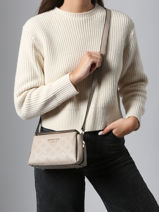 Cross Body Tas Phoebe Guess Beige phoebe PD966573-vue-porte