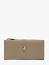 Portefeuille David jones Beige dune 1