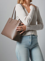 Schoudertas Dune David jones Bruin dune 1-vue-porte