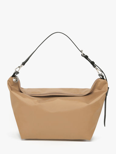 Longchamp Besace longchamp toile Schoudertas Grijs