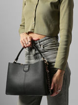 Handtas Argile Miniprix Zwart argile DQ8711-vue-porte