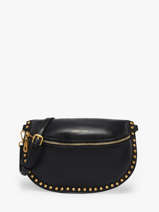Heuptasje/cross Body Tas Studs Laurent david Zwart ld bags 974