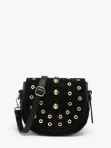 Cross Body Tas Velvet Studs Milano Zwart velvet studs VS25093