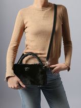 Cross Body Tas Shaida Guess Zwart shaida WG814311-vue-porte