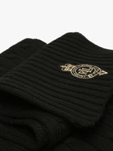 Sjaal Lauren ralph lauren Zwart textile 54P04456-vue-porte