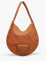 Schoudertas Hobo M Leder Paul marius Bruin vintage M