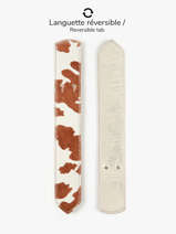 Agns Removable Decorative Tab Etrier Bruin agnes EAGN121A