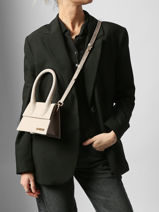 Preloved Chiquito Moyen Cross Body Tas Jacquemus Beige second life 1560111-vue-porte