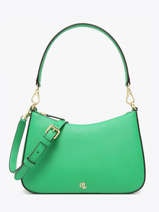 Schoudertas Danni 26 Leder Lauren ralph lauren Groen danni 31883768