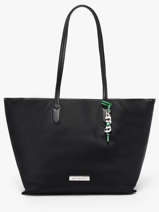 Schoudertas K Ikon Gerecycleerd Polyester Karl lagerfeld Zwart k ikon B1W30012