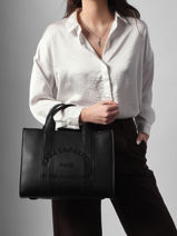 Handtas Rsg Leder Karl lagerfeld Wit rsg B1W30041-vue-porte