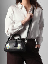 Bowlingtas K/ikon Mono Leder Karl lagerfeld Bruin k ikon B1W30025-vue-porte