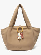 Schoudertas Woomen Beige camomille pearl WCAE07