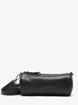 Cross Body Tas Cow Leder Basilic pepper Zwart cow BCOW87