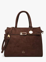 Handtas Buckle Lulu castagnette Bruin buckle D
