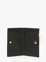 Portemonnee Vintage Leder Nat et nin Zwart vintage OSHI-vue-porte