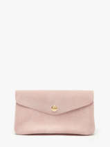 Portemonnee Velvet Leder Milano Roze velvet VE23113O
