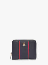 Portefeuille Tommy hilfiger Blauw th icon AW18653