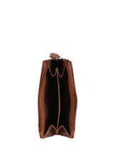 Portemonnee Arthur Leder Arthur & aston Bruin johany 946-vue-porte