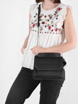 Handtas L Ninon Leder Lancel Zwart ninon A09223-vue-porte