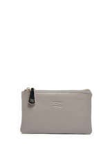 Portefeuille Caviar Leder Crinkles Grijs caviar 14196
