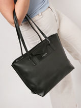 Shoppingtas Maya Lancaster Zwart maya 29-vue-porte