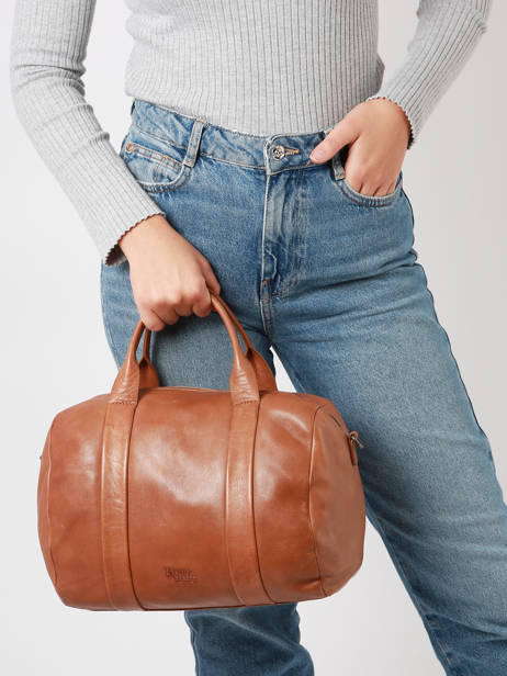 Handtas Basilic pepper Bruin smart BSMA07 ander zicht 1