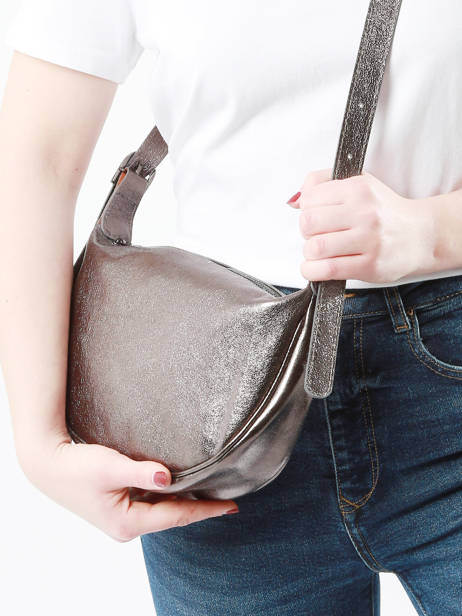 Cross Body Tas Nine Milano Grijs nine NI23115 ander zicht 1