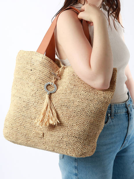 Schoudertas L'atelier Du Crochet Le voyage en panier Wit l'atelier du crochet AM645 ander zicht 1
