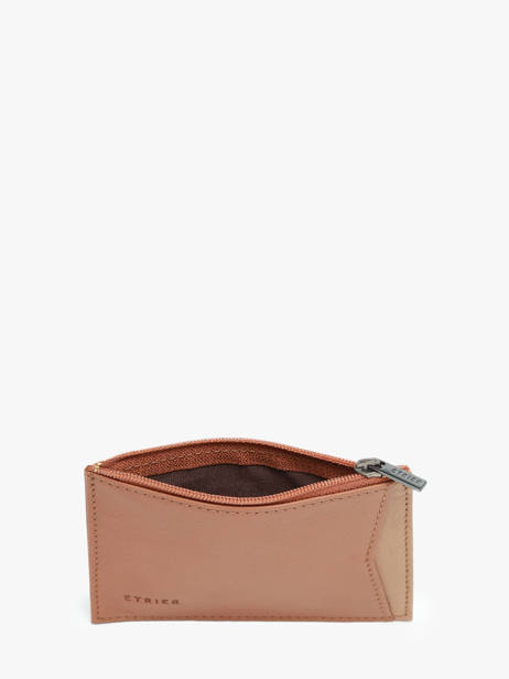 Kaarthouder Met Portemonnee Cadence Leder Etrier Bruin cadence ECAD5012 ander zicht 1