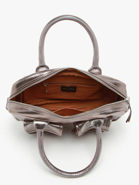 Cross Body Tas Vintage Leder Paul marius Grijs vintage LEDANDYS ander zicht 3